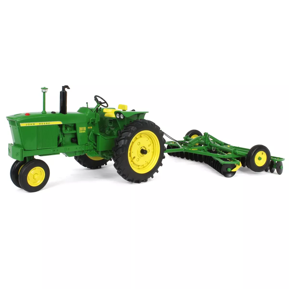 1/16 John Deere 3010 Diesel Tractor with RW Disk, ERTL Precision Heritage Series
