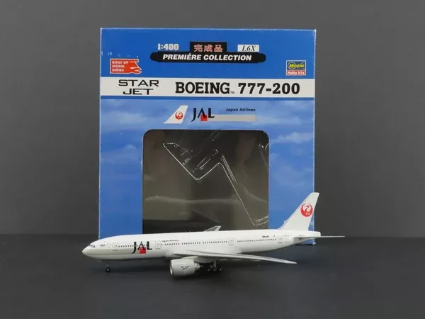 1:400 Hasegawa 61406 Die-Cast JAL Japan Airlines Boeing 777-200 Aircraft JA8983