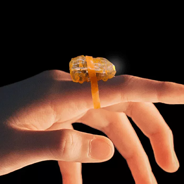 1.75" Light-up Car Finger Lights - Orange (#358558-Orange)
