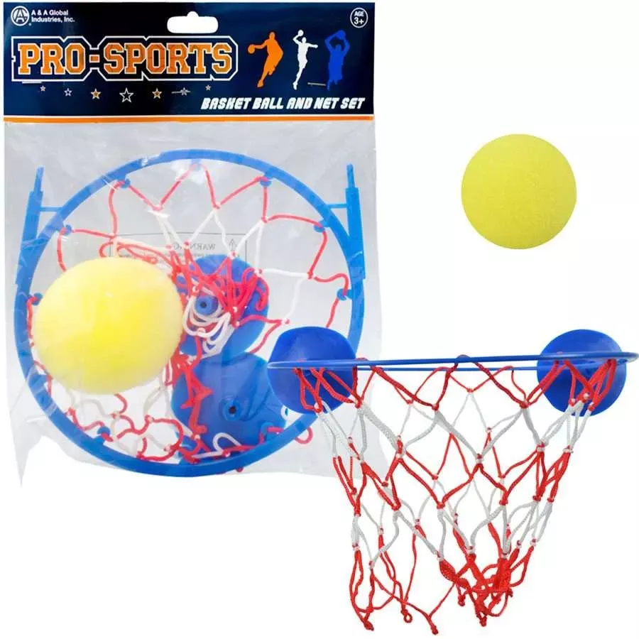 10-inch Basketball And Net (96 Sets)