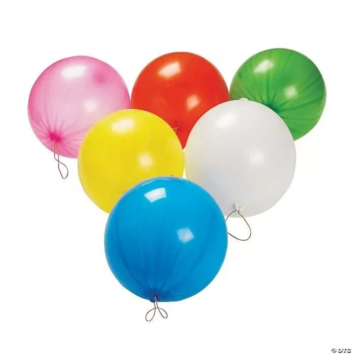 16-Inch Jumbo Latex Punch Balls – 500 Pcs.