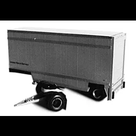 28' Parcel Trailer -- Undecorated