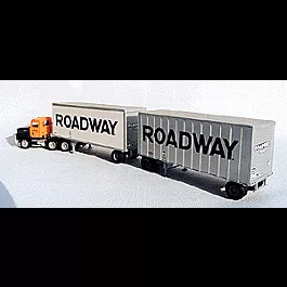 28' Wedge Trailer - Undecorated -- Ribbed