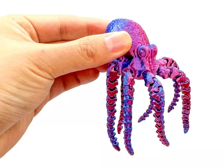 3D Octopus Fidget Toys – Bulk Pack of 48