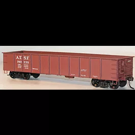 41' AAR Steel Gondola; 3-Number Set -- Santa Fe