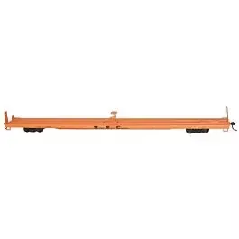 89' TOFC Piggyback Flatcar - Kit (Plastic) -- Santa Fe (Super Shock Control Graphics)