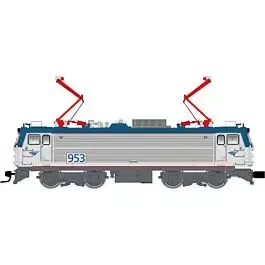 AEM-7/ALP-44 Electric w/Sound & DCC - Master(R) Gold -- Amtrak #902 (Acela Phase V, silver, blue, red)