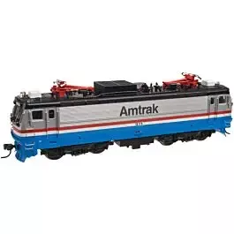 AEM-7/ALP-44 Electric w/Sound & DCC - Master(R) Gold -- Amtrak #918 (As-Delivered, Phase III; silver, blue, red, white)