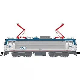 AEM-7/ALP-44 Electric w/Sound & DCC - Master(R) Gold -- Amtrak #926 (Acela Phase V, silver, blue, red)