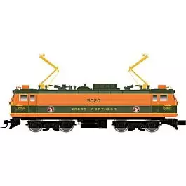 AEM-7/ALP-44 Electric w/Sound & DCC - Master(R) Gold -- Great Northern #5020 (Fantasy Scheme, Omaha Orange, Pullman Green)