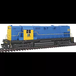 Alco C420 Phase I High Nose No Dynamics w/Sound & DCC - Master(R) Gold -- Long Island #212 (blue, yellow)