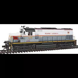 Alco C420 Phase I Low Nose No Nose Light w/Sound & DCC - Master(R) Gold -- With Dynamic Brakes, Delaware & Hudson #413 (blue, yellow)