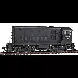 Alco HH600/660 - Standard DC - Master(R) Silver -- Wabash #150 (black, white)