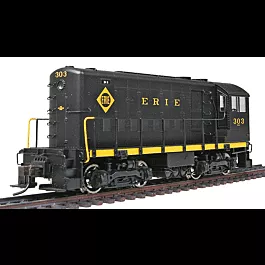 Alco HH660 - Standard DC - Master(R) Silver -- Erie #303 (black, yellow)