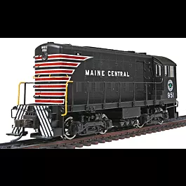 Alco HH660 - Standard DC - Master(R) Silver -- Maine Central #951 (black, red)