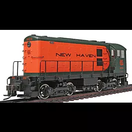 Alco HH660 - Standard DC - Master(R) Silver -- New Haven #0923 (green, orange Full Balloon)
