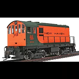 Alco HH660 - Standard DC - Master(R) Silver -- New Haven #0930 (green, orange Full Balloon)