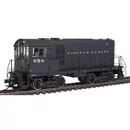 Alco HH660 - Standard DC - Master Silver -- Boston & Albany #684 (black)