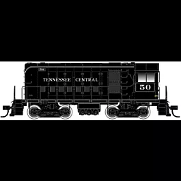 Alco HH660 - Standard DC - Master Silver -- Tennessee Central #50 (black)