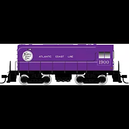 Alco HH660 w/QSI Titan Sound & DCC - Master Gold -- Atlantic Coast Line #1900 (purple)