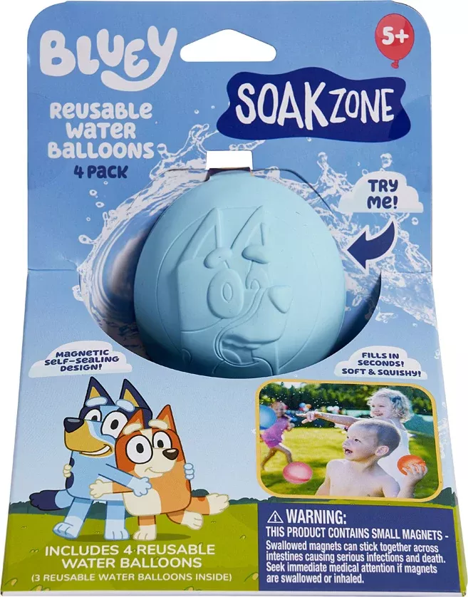 Bluey Reusable Water Balloon Little Kids