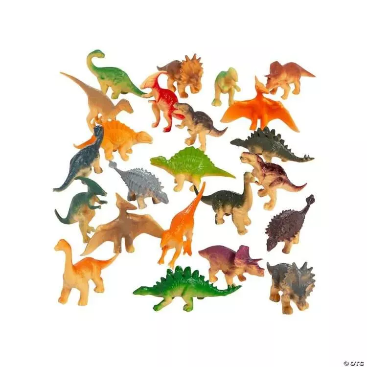 Bulk Vinyl Dinosaur Toys (1,296 Pack)