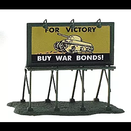 Classic Billboards - Assembled -- For Victory - Buy War Bonds