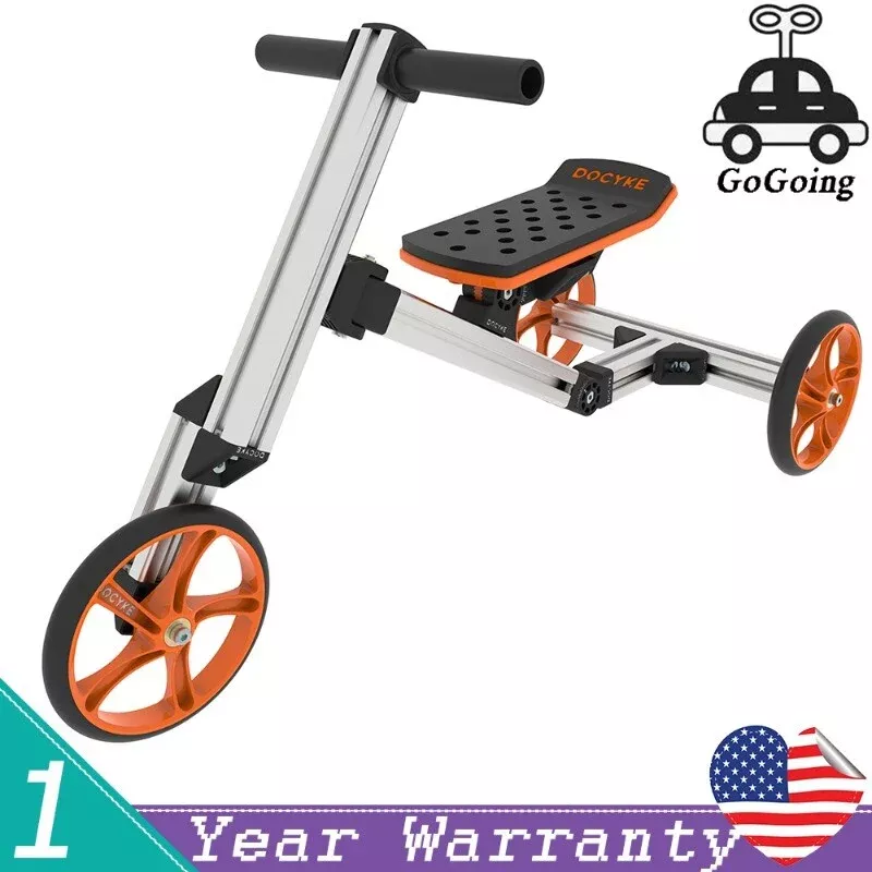 Constructible Balance Bike and Sit-Stand Scooter Kit for Kids Ages 1-4