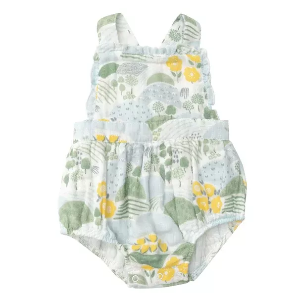 Cute Country Floral Bubble Romper