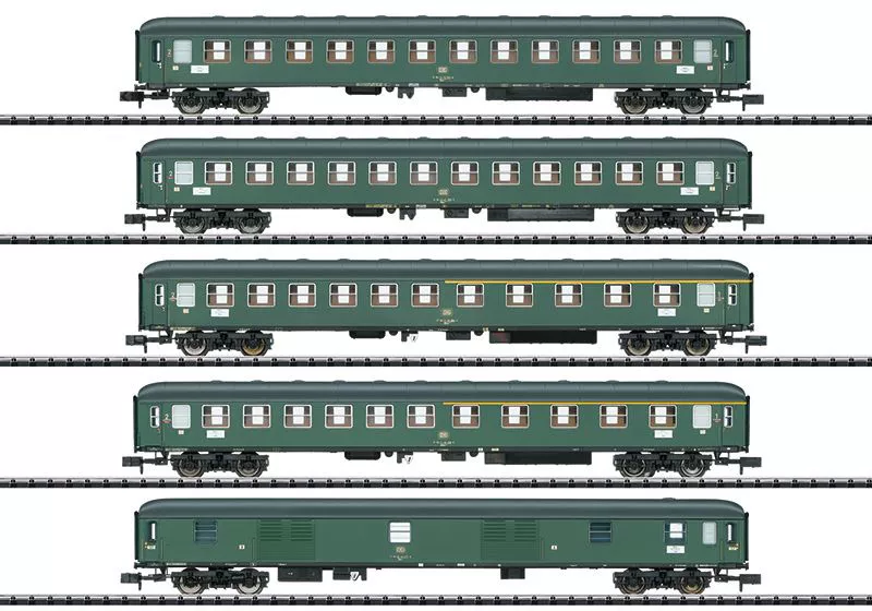 "D 360" Express Train Passenger Car Set,