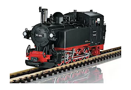 "Dgtl DR Vlk Steam Locomotive, Era III, Special Model for 50th Anniversary of LGB"