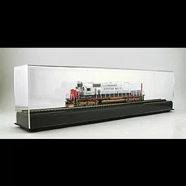 Display Case for HO or HOn30 -- 18 x 3 x 5"45.7 x 7.6 x 12.7cm