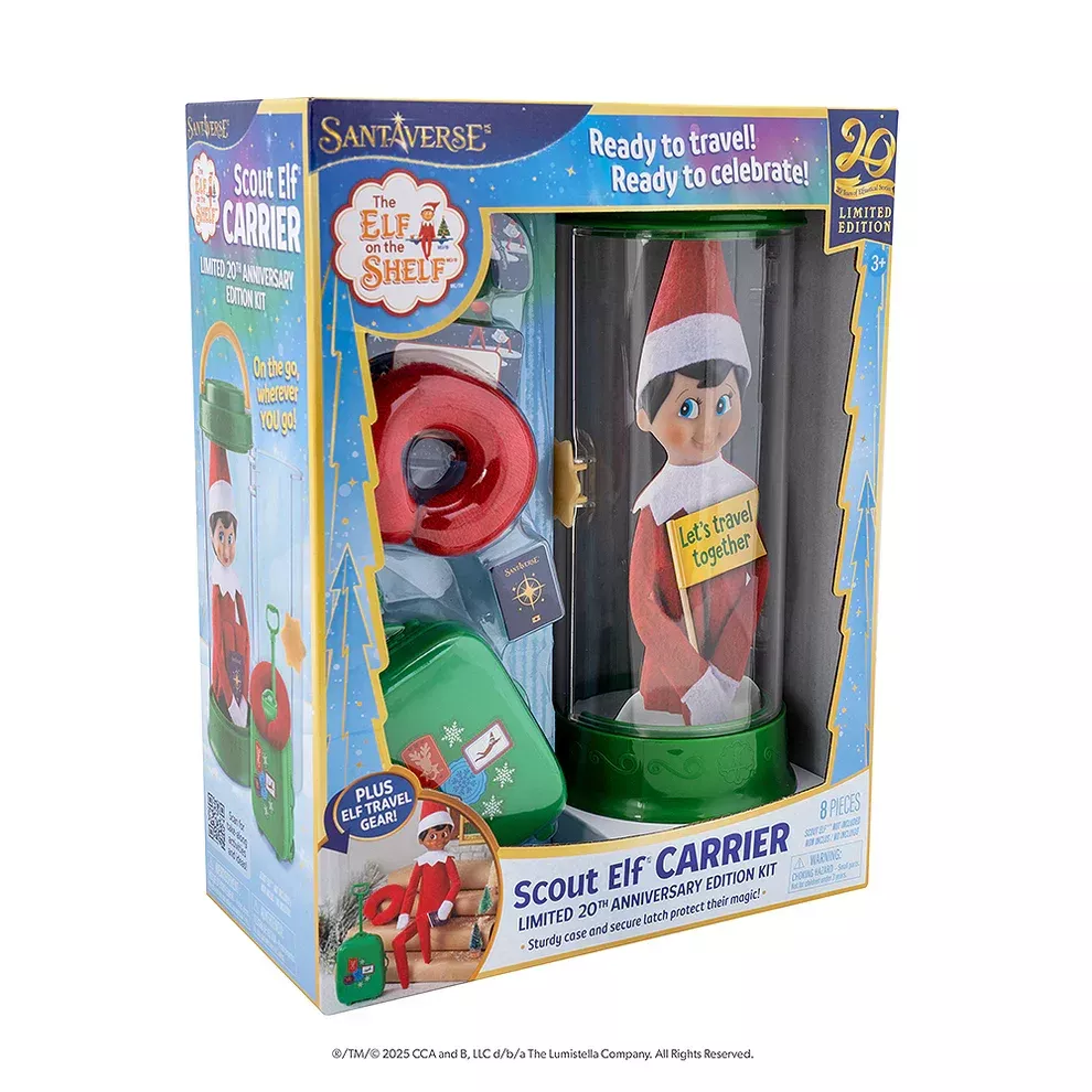 Elf on the Shelf Scout Elf Carrier Ltd 20th Anniversary