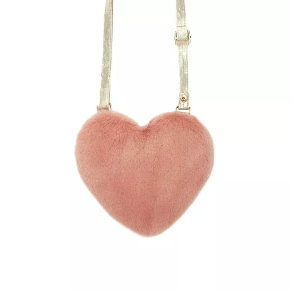 Fluffy Heart Bag