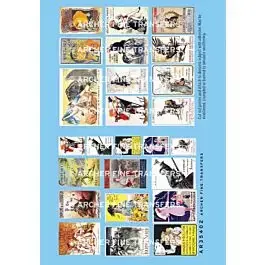 French WWI Propaganda Posters -- Printed on Thin Paper