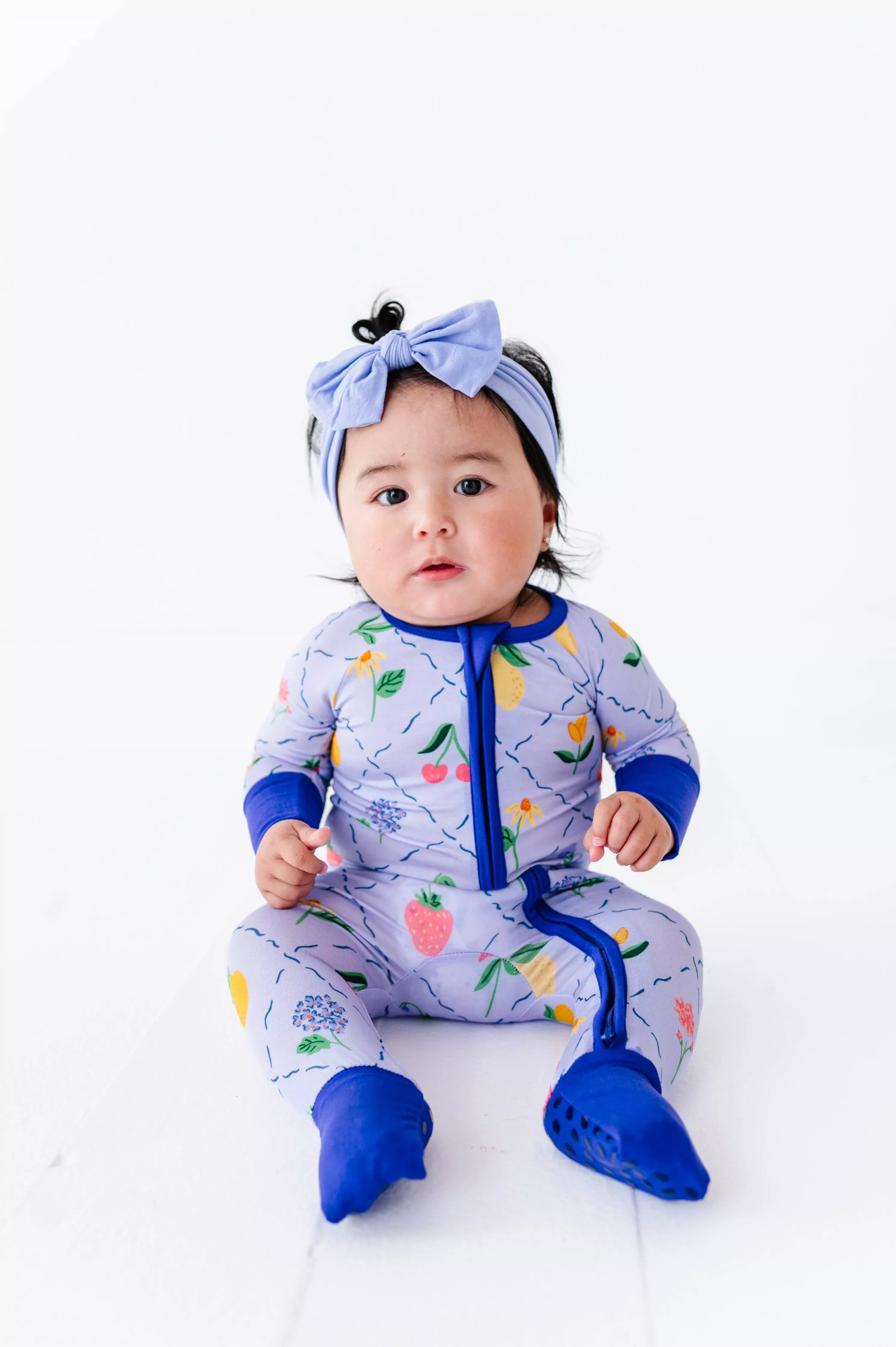 Fruit of the Bloom Bamboo Convertible Footie for Babies