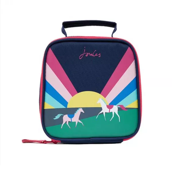 Girls Munch Bag – Blue Horse