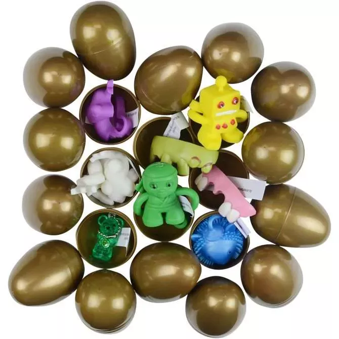 Gold Toy-Filled Eggs – 300 Pieces