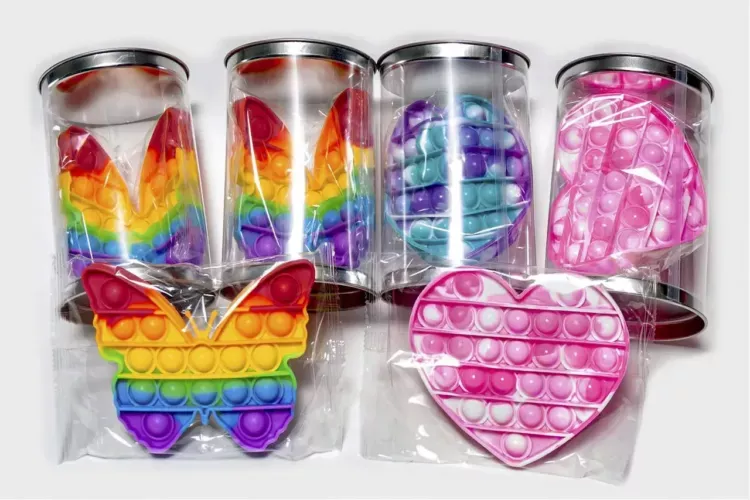 Heart & Butterfly Pop-Its – 36 Pieces