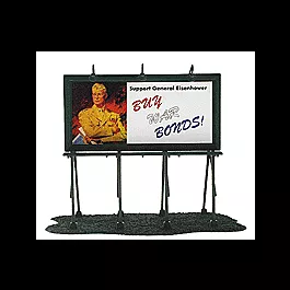 Heritage Billboards - Assembled -- Eisenhower (Buy War Bonds)