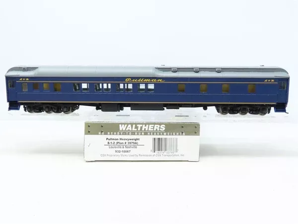 HO Walthers #932-10067 L&N Louisville & Nashville Pullman Heavyweight Passenger