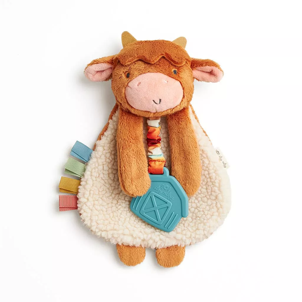 Itzy Friends Lovey™ Plush - Highland Cow