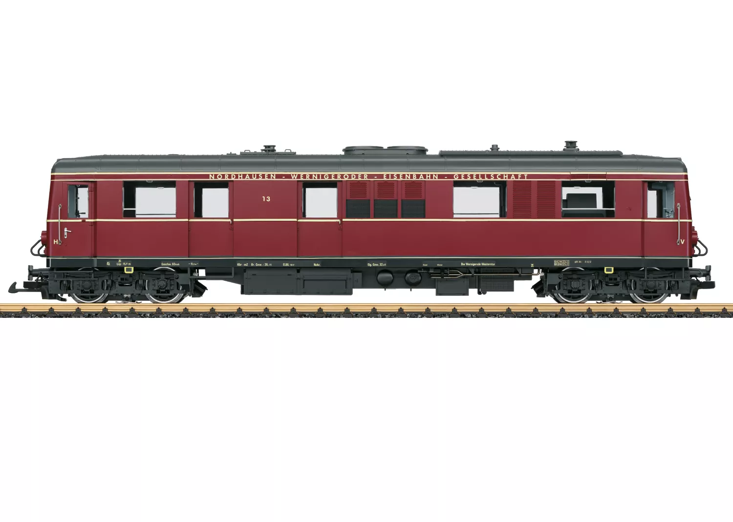 LGB 26390 Class T3 Diesel Powered Rail Car w/Lights and Sound