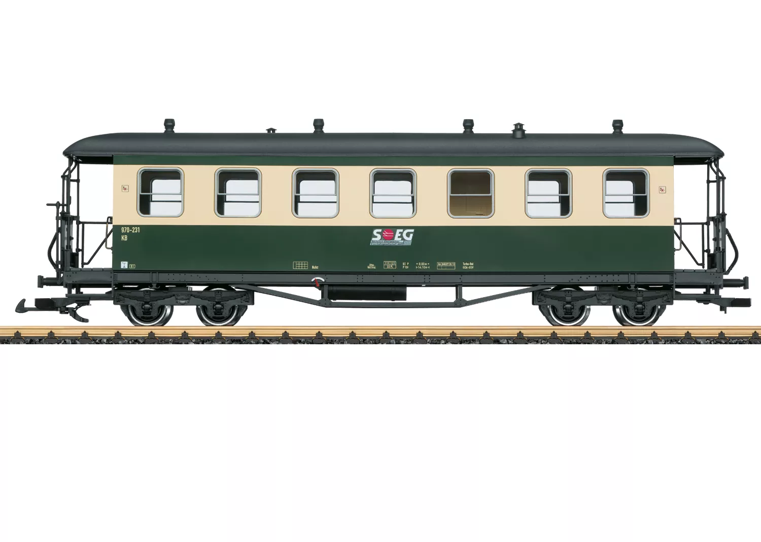 LGB 36361 Club Car for 2022SOEG Passenger Car