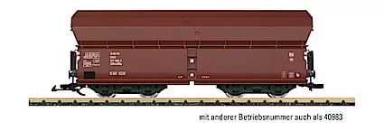 LGB 40982 DRType OOtu Hopper Car, Era IV w/Metal Wheels