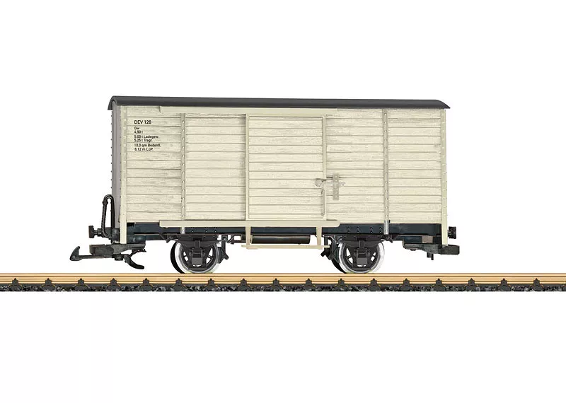 LGB 43262 DEV Boxcar w/Metal Wheels