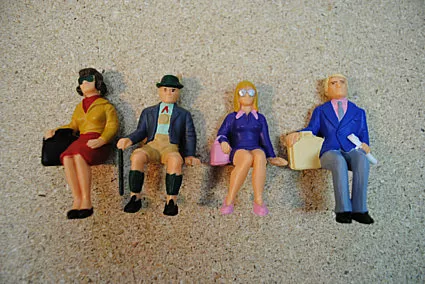 LGB 5042 Tourist figures, seated, Collection Item