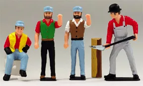 LGB 54410 American Loco Crew Figures