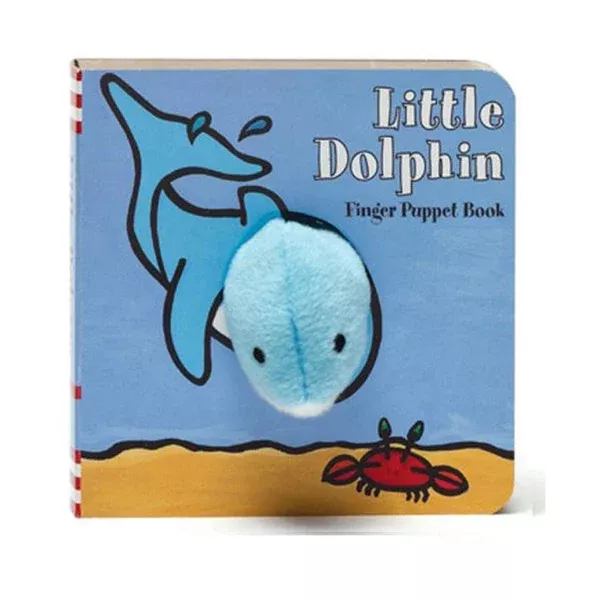 Little Dolphin Finger Puppet Book