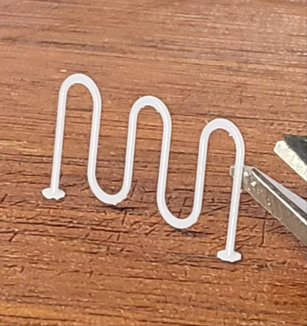 Long Bike Rack - HO Scale